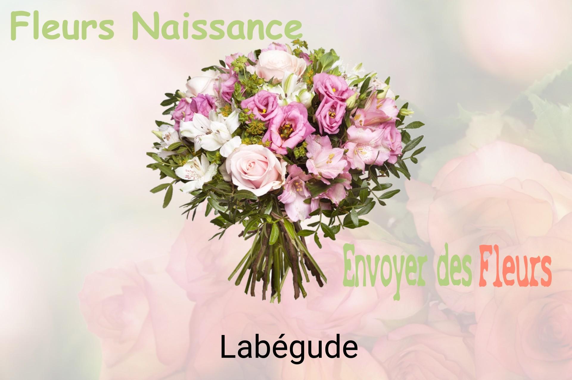 Bouquet de fleurs de naissance livré à Labégude